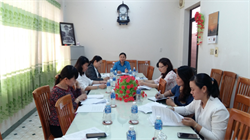 Ban Nữ công CĐNYT họp phân công nhiệm vụ và xây dựng chương trình làm việc toàn khóa
